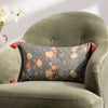 Floral Blue Cushions - Bolais Rectangular Cushion Cover Blue Wylder