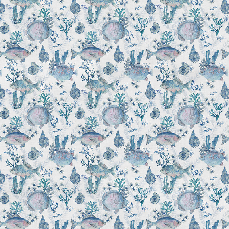  Fabric - Bollu Printed Cotton Fabric (By The Metre) Marine Voyage Maison