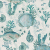  Fabric - Bollu Printed Cotton Fabric (By The Metre) Seamist Voyage Maison