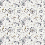 Voyage Maison Boronia Printed Cotton Fabric in Ironstone/Cream