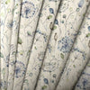 Floral Blue Fabric - Boronia Printed Cotton Fabric Crocus Linen Voyage Maison