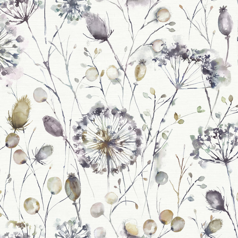 Boronia Satin Printed Fabric Sample Swatch Ironstone