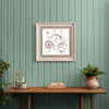 Voyage Maison Boronia Framed Print in Birch/Boysenberry