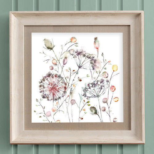 Voyage Maison Boronia Framed Print in Birch/Boysenberry