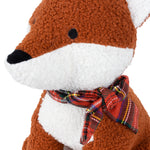 Paoletti Boucle Fox Door Stop in Rusty Orange