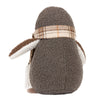 Paoletti Boucle Penguin Door Stop in Warm Grey