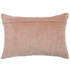 Geometric Pink Cushions - Boulder Embroidered Cushion Cover Coral Additions