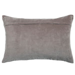 Geometric Purple Cushions - Boulder Embroidered Cushion Cover Lavender Additions