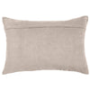 Geometric Cream Cushions - Boulder Embroidered Cushion Cover Quartz Additions