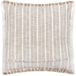 Striped White Cushions - Bowman Striped Cushion Cover Natural Yard