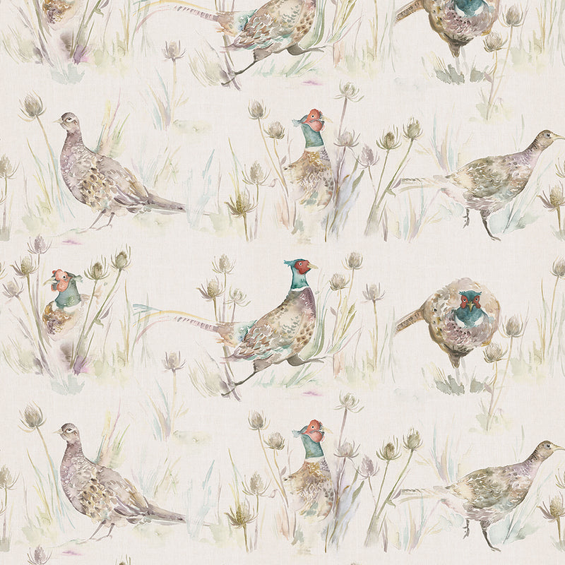 Bowmont Wallpaper Sample Pheasant