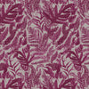 Fauna Pink Fabric - Bracken Printed Cotton Fabric Berry Voyage Maison