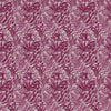 Fauna Pink Fabric - Bracken Printed Cotton Fabric Berry Voyage Maison