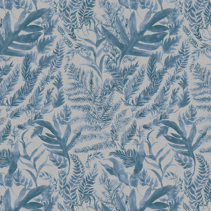 Bracken Printed Fabric Sample Swatch Breeze