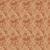 Fauna Orange Fabric - Bracken Printed Cotton Fabric Celeste Voyage Maison