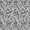 Fauna Grey Fabric - Bracken Printed Cotton Fabric Crescent Voyage Maison