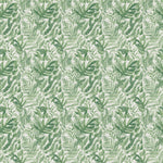 Fauna Green Fabric - Bracken Printed Cotton Fabric Isla Voyage Maison