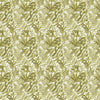 Fauna Green Fabric - Bracken Printed Cotton Fabric Moss Voyage Maison