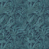 Fauna Blue Fabric - Bracken Printed Cotton Fabric Ocean Voyage Maison