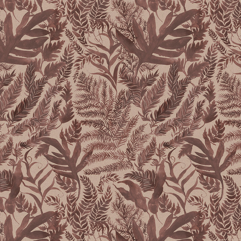 Bracken Printed Fabric Sample Swatch Sienna