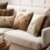 Animal Beige Cushions - Bramble Mice Printed Cushion Cover Mice Evans Lichfield