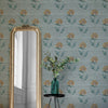 Voyage Maison Bram 1.4m Wide Width Wallpaper in Sapphire