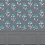 Voyage Maison Bram 1.4m Wide Width Wallpaper in Storm