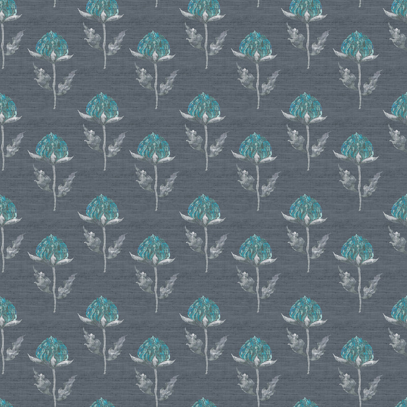 Voyage Maison Bram 1.4m Wide Width Wallpaper in Storm