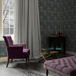 Voyage Maison Bram 1.4m Wide Width Wallpaper in Storm