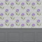 Voyage Maison Bram 1.4m Wide Width Wallpaper in Violet