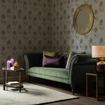 Voyage Maison Bram 1.4m Wide Width Wallpaper in Violet