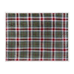 Braemar Check Sherpa Fleece Throw Berry/Pine