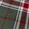 Check Green Throws  - Braemar Check Sherpa Fleece Throw Berry/Pine Wylder