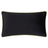 Floral Black Cushions - Braywick Willow Embroidered Cushion Cover Willow Wylder