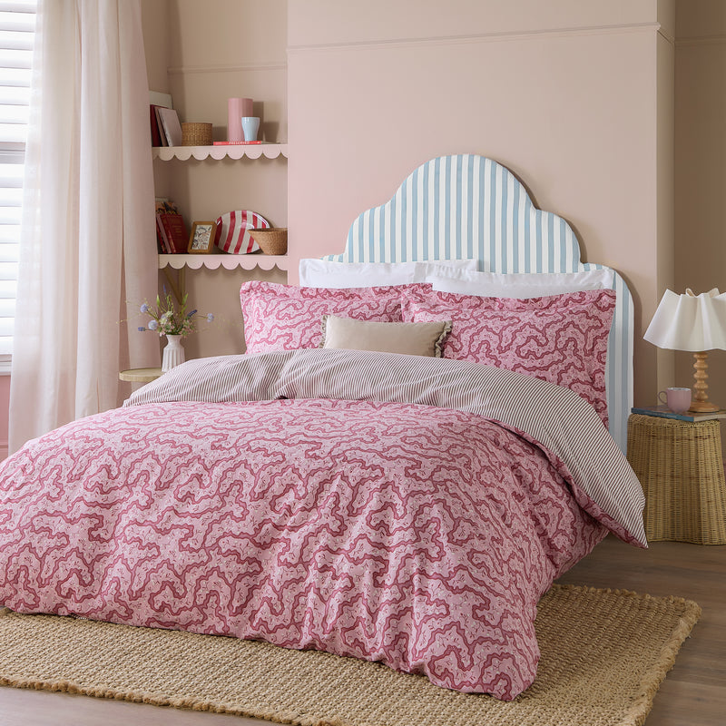  Bedding  - Brianna  Duvet Cover Set Cherry Wylder