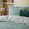  Bedding  - Brianna  Duvet Cover Set Tarragon Green Wylder