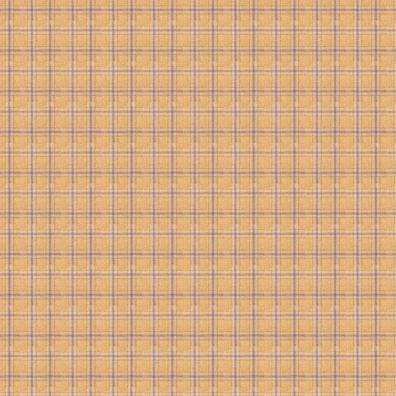 Voyage Maison Bridgewater Woven Wool Fabric in Mustard