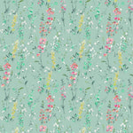 Voyage Maison Briella Printed Cotton Fabric in Verde