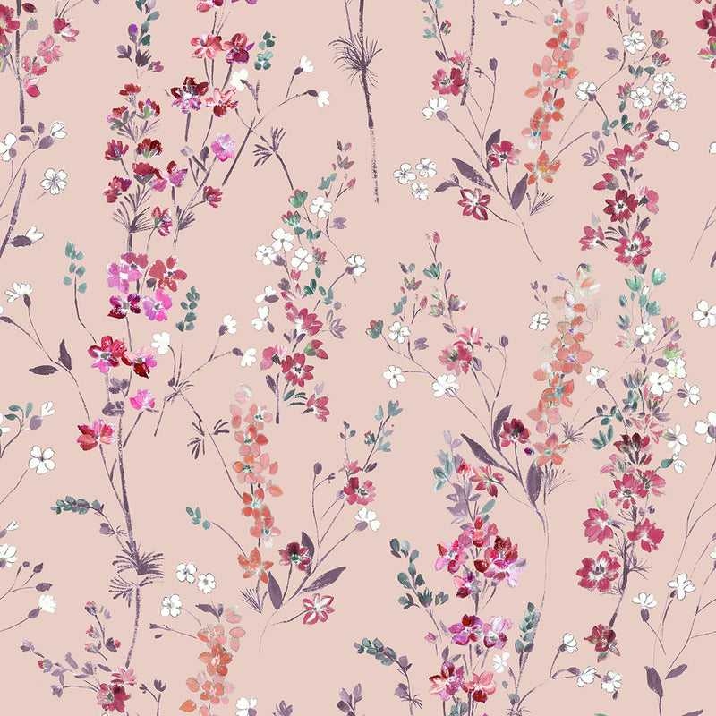 Briella Wallpaper Sample Blush