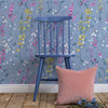 Voyage Maison Briella 1.4m Wide Width Wallpaper in Bluebell