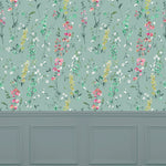 Voyage Maison Briella 1.4m Wide Width Wallpaper in Verde