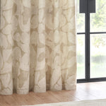 HÖEM Brinn Abstract Eyelet Curtains in Natural