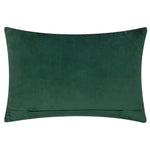 Animal Green Cushions - Brook Embroidered Cushion Cover Forest Green Morris & Co