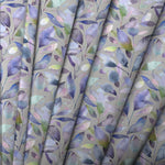 Fauna Purple Fabric - Brympton Printed Cotton Fabric Heather Stone Voyage Maison