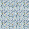 Fauna Blue Fabric - Brympton Printed Cotton Fabric Pacific Voyage Maison