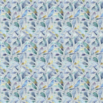 Fauna Blue Fabric - Brympton Printed Cotton Fabric Pacific Voyage Maison