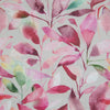 Fauna Pink Fabric - Brympton Printed Cotton Fabric Raspberry Voyage Maison