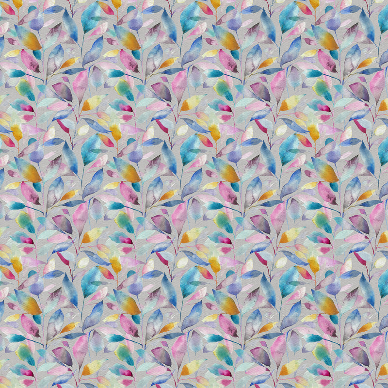 Fauna Multi Fabric - Brympton Printed Cotton Fabric Stone Voyage Maison