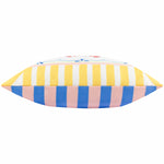 Striped Yellow Cushions - Brunch Stripes Printed Outdoor Cushion Cover Multi furn.