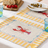  Yellow Kitchen - Brunch Stripes Indoor/Outdoor Placemats Multicolour furn.